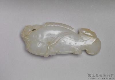 图片[2]-Jade fish ornamnet, Qing dynasty (1644-1911)-China Archive